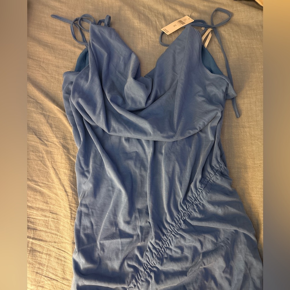 Chic Blue Women's Maxi dress